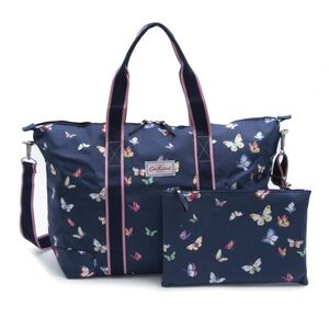 Cath Kidston overnight Bag Mallory Bunch Navy
